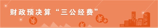 财政预决算“三公经费”
