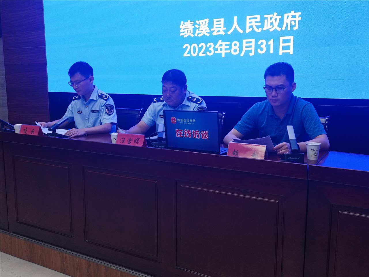 在线访谈